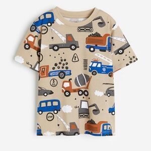 Kids Construction Vehicle T-Shirt